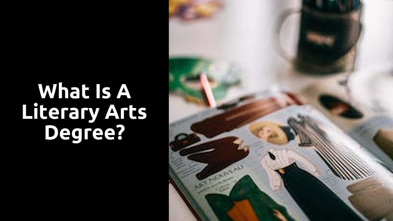 What is a literary arts degree?